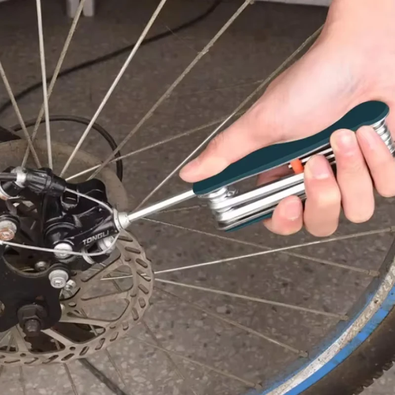 

8 in 1 Multifunctional Hexagonal Flat Head Wrench Adjustable Bow Wrench Set Household Portable Hardware Maintenance Tool