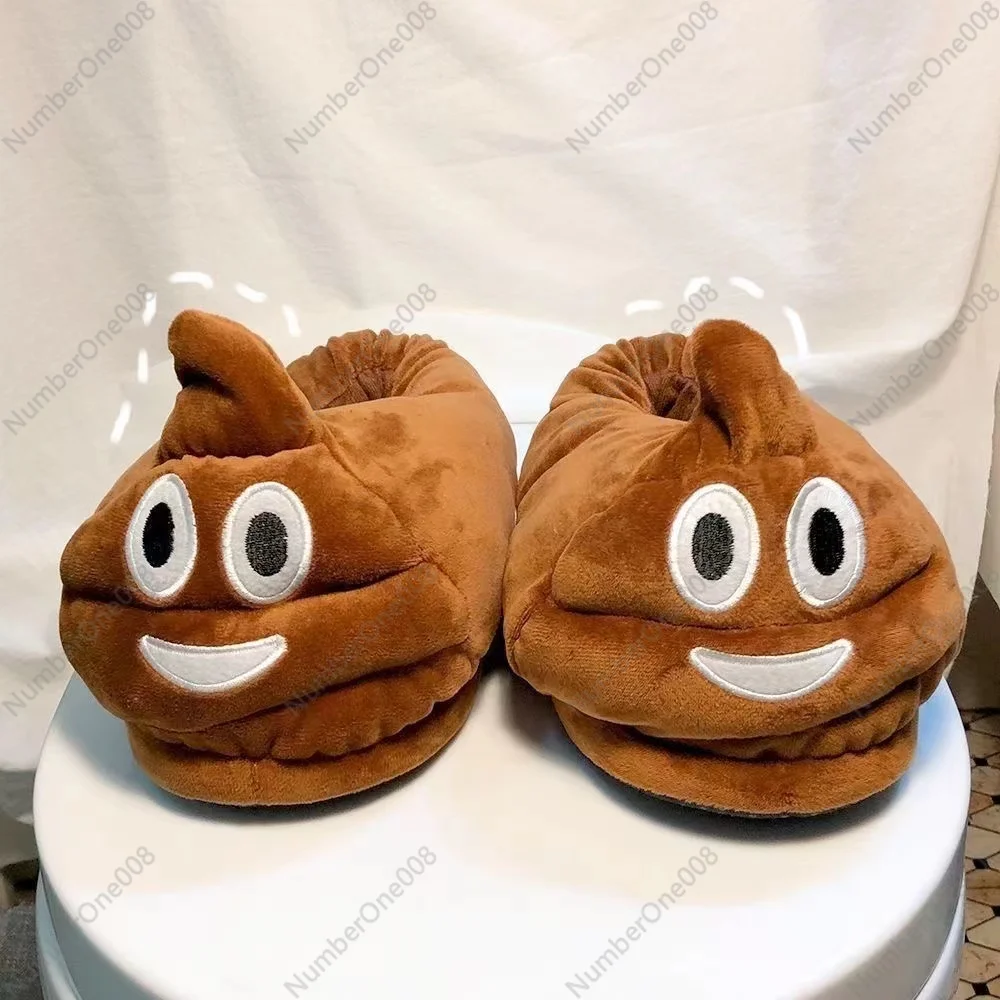 Winter Funny Cute Cotton Slippers Male and Female Student Dormitory Fashion Cartoon Cute Couple Bag and Plush Confinement Shoes