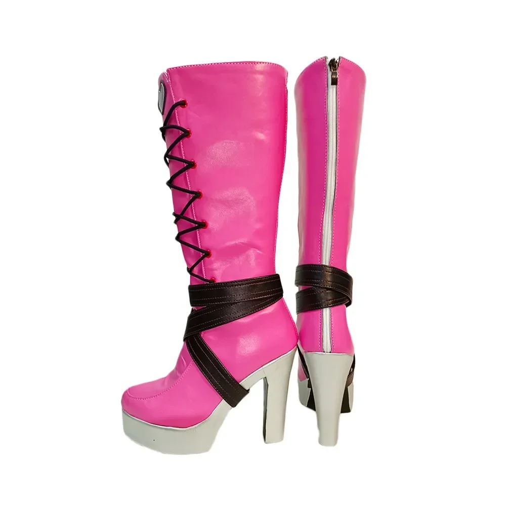 Monster High Draculaura Cosplay Costume Shoes Boots Draculaura Ula Wig Anime Monster High Cosplay Draculaura Cosplay Wig + Wig cap