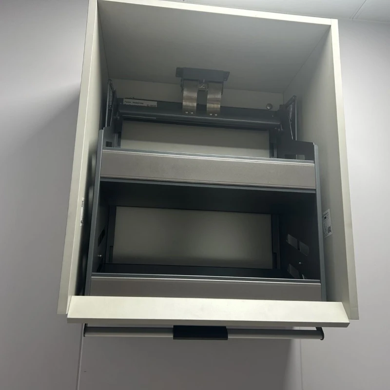 

Hanging cabinet pull basket retractable household pull-out simple