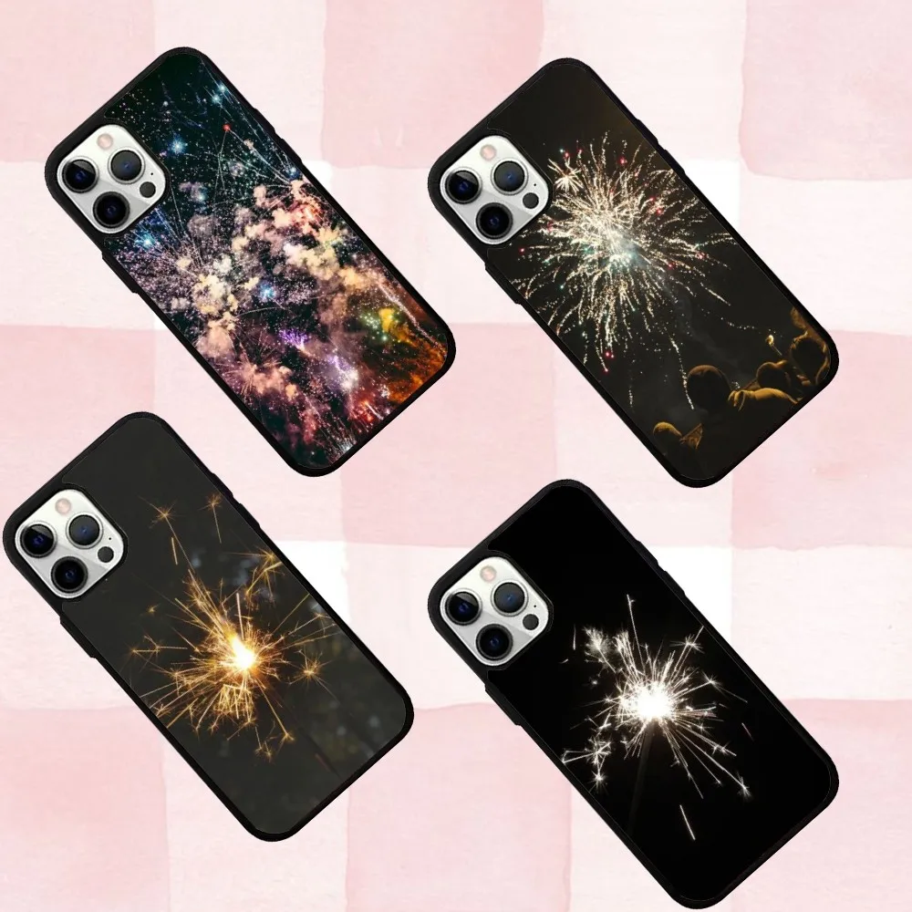 

Colorful Fireworks Phone Case For IPhone 16,se4,15,Pro,Max,Case 14,Plus,13,12,11 Magesafe Magnetic Wireless Charge Cover