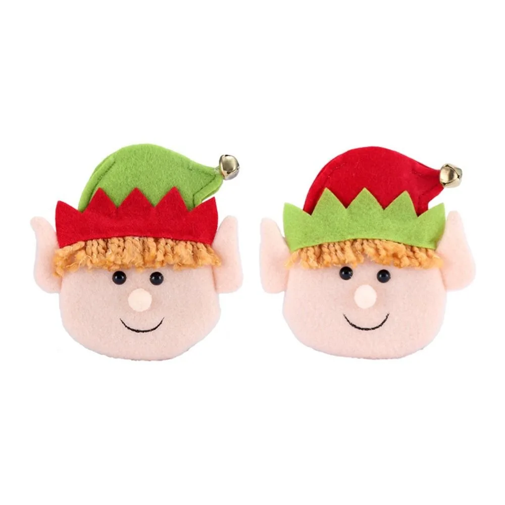 4 шт., мультяшный Рождественский эльф