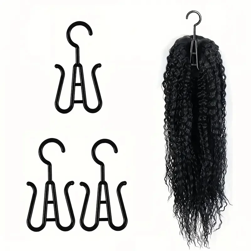 

Многоцелевая портативная вешалка для париков, 5 шт., усиленные крючки для подвешивания париков, шапок, обуви