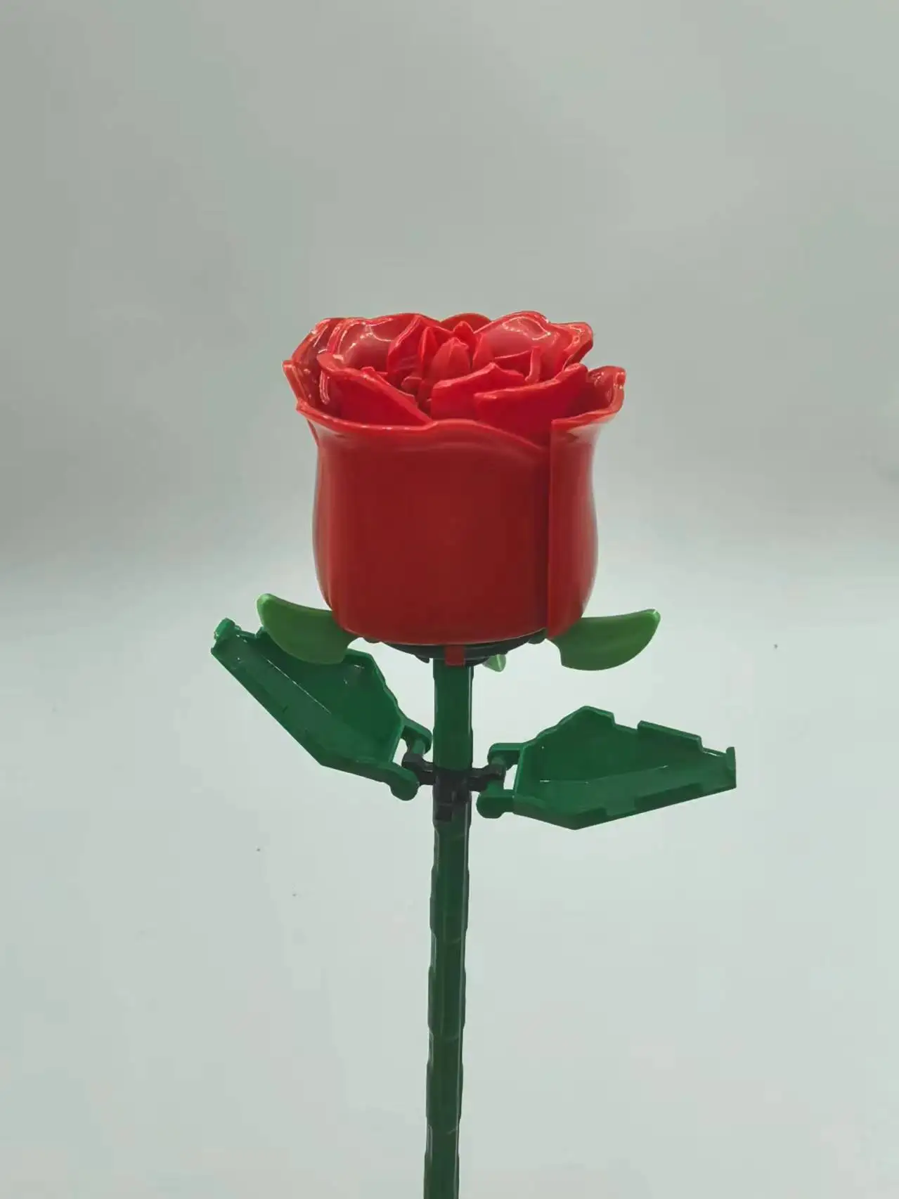 2024 City Creativity Potted Plants Flower Rose Model Building Blocks Home Decoration Assemble Bricks Toys Kids Girl Gifts