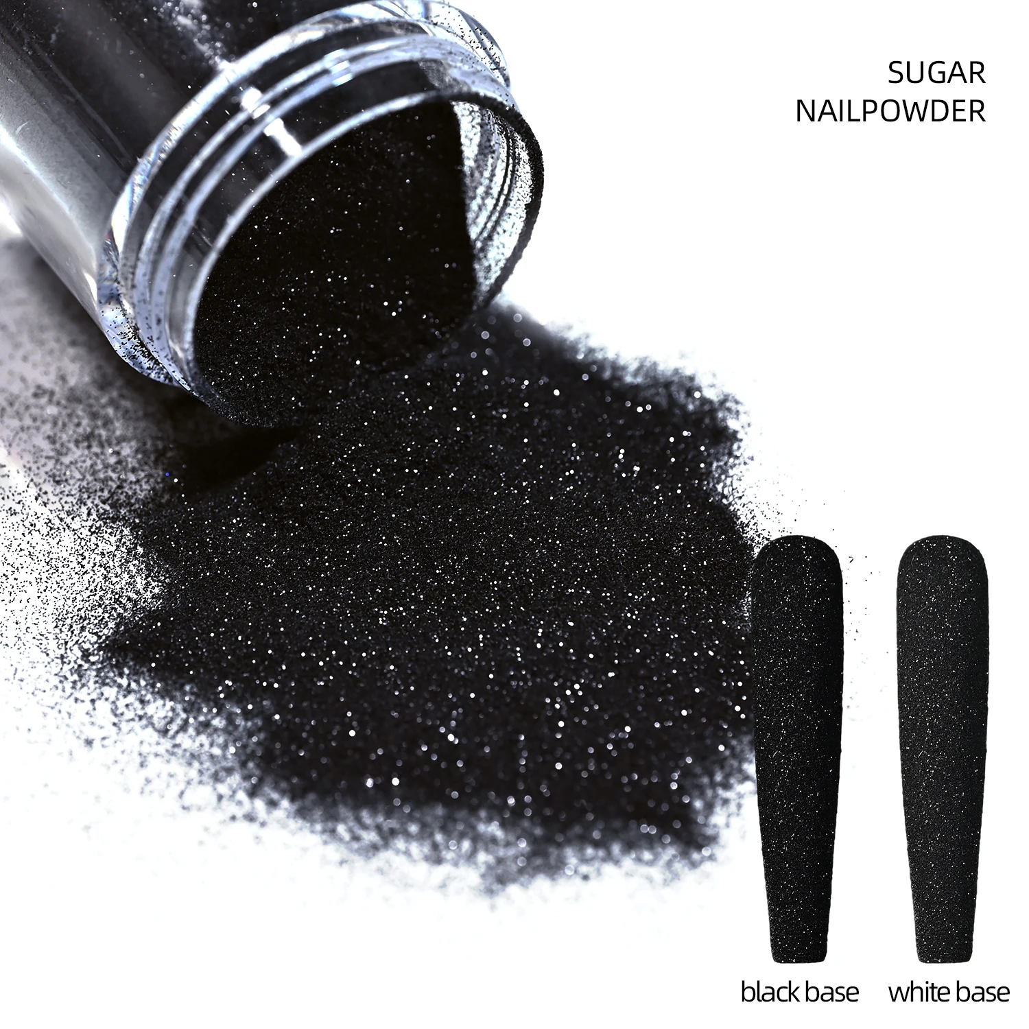 ผงกลิตเตอร์น้ำตาลดำ 2Jar เนื้อ - Dip Powder Nail บทวิจารณ์และราคา