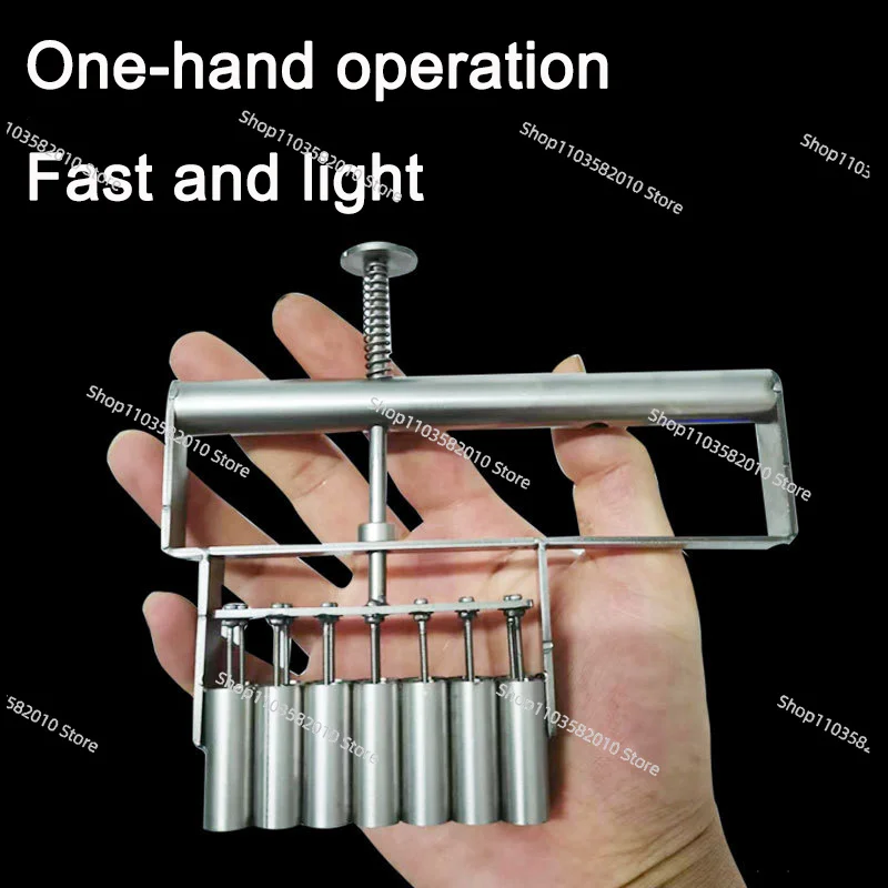 Manual Tapioca Pearl Maker & Dough Divider, Handheld Filling Tool for Bubble Tea & Taro Balls