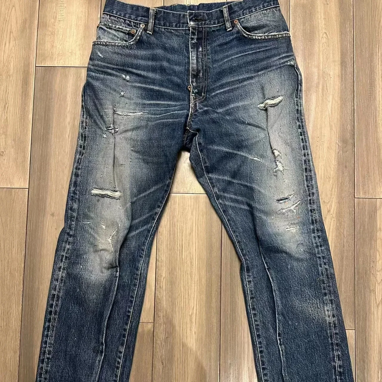 

VISVIM WMV JOURNEYMAN PANTS 2nd generation 22SS destruction jeans