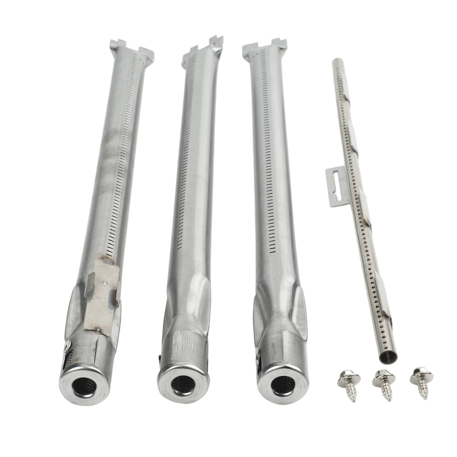 Grill Burner Assembly for Weber For Spirit 300 Series Gas Grills Includes Left Right Center Burners and Crossover Tube