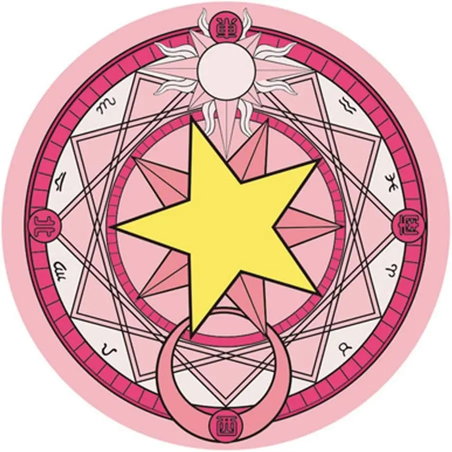 Boho Zodiac Constellation Astrology Round Floor Mat Cushion Polyester Celestial Decor Rug Witchy Gift for Bedroom Bathroom Nurse