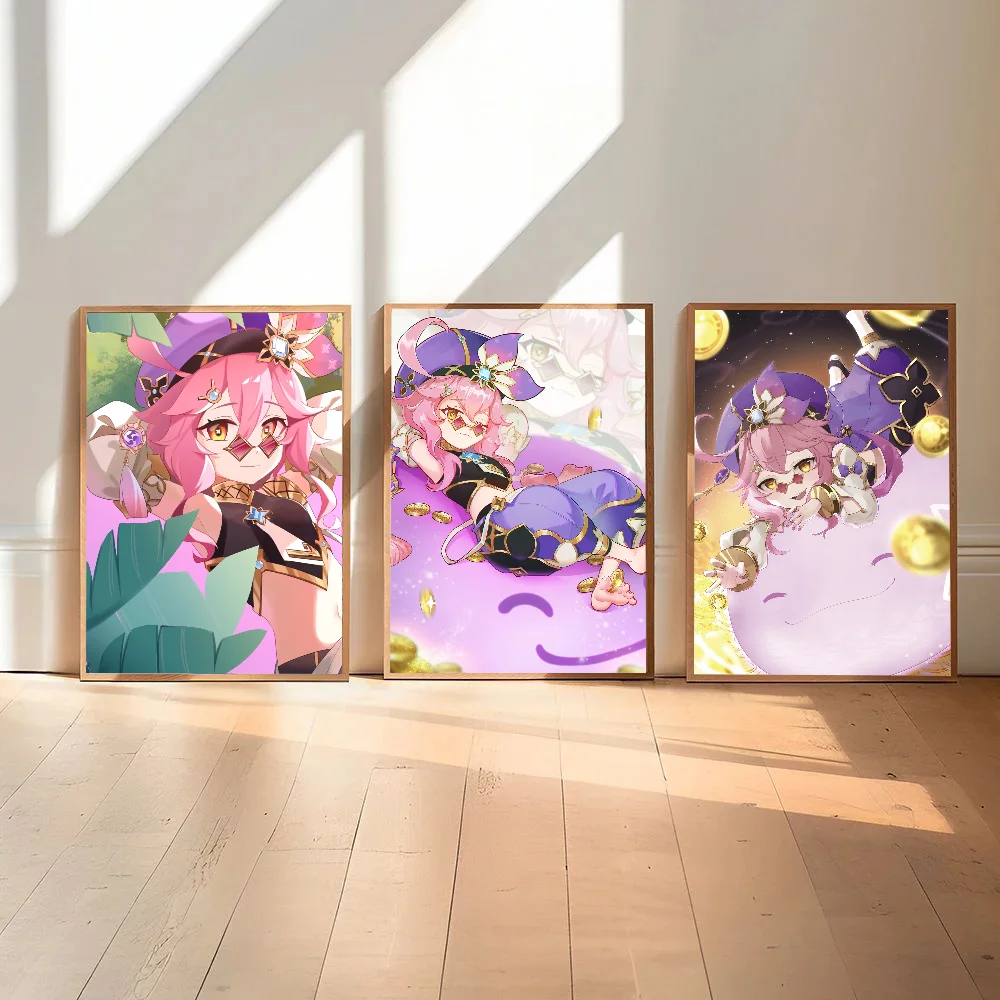 ملصق أنيمي Genshin impect Dori ، طباعة ورقية ، رسم فني ، غرفة معيشة ، غرفة نوم ، مدخل ، بار ، مطعم ، مقهى ، منزل ، لعبة ، 1 *