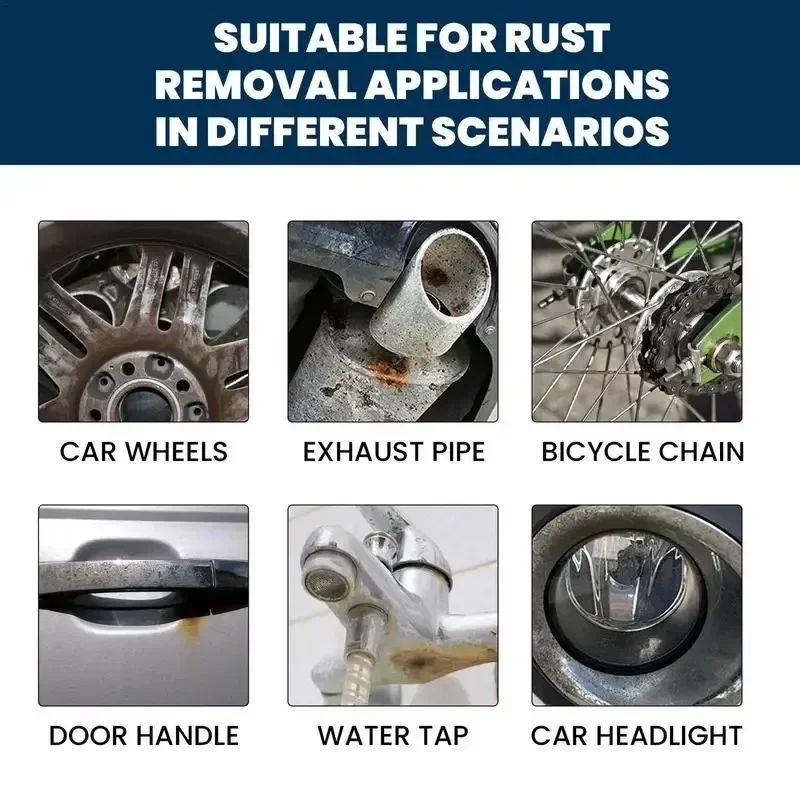 بخاخ مزيل الصدأ متعدد الأغراض ، تنظيف مسحوق الحديد ، منظف فائق متعدد الأغراض ، صيانة السيارة ، سطح معدني