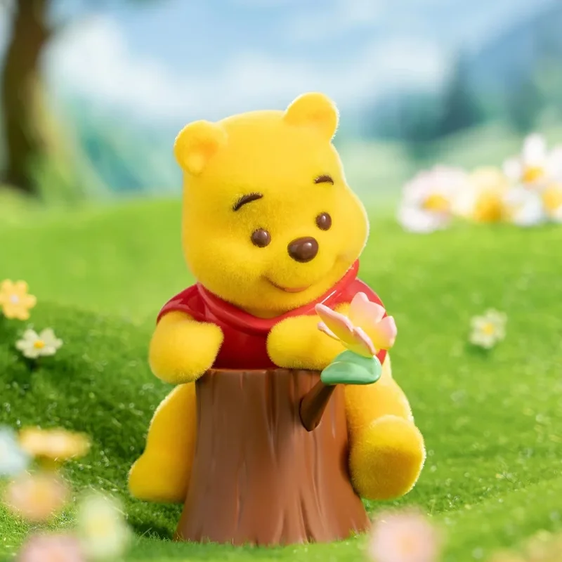 くまのプーさん ブラインドボックス ハッピーアワー シリーズ ブラインドボックス ベア パフ キュート ミステリアス オーナメント 誕生日 クリスマス サプライズ ギフト 女性向け