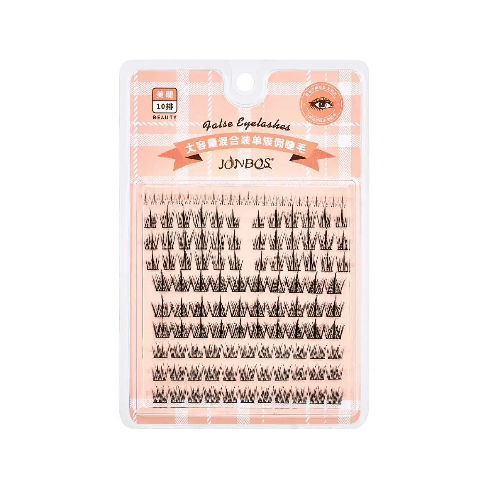 Natural Sunflower False Eyelashes Lovable Hard Stem Lazy Trilogy Fake Eyelashes Clusters Large Capacity Manga Lashes Newbie