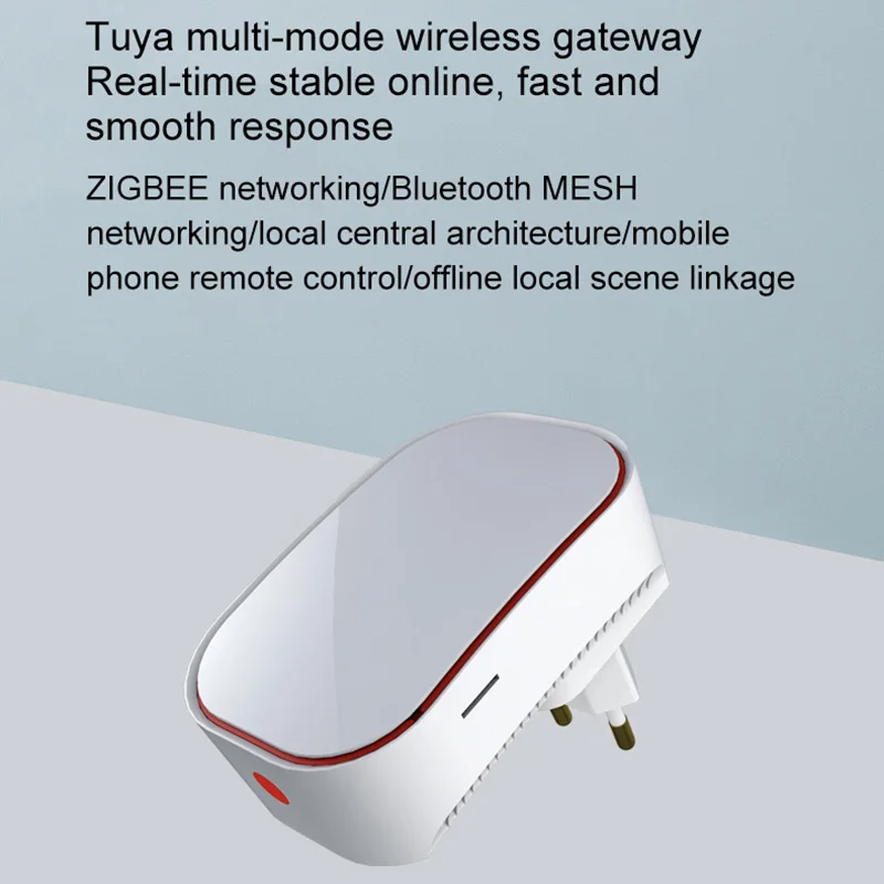 Tuya Zigbee 3.0 Bluetooth Ble Mesh Wifi Wireless Gateway Hub Bridge Automation Remote Control Smart Life 220V EU/US/UK Plug