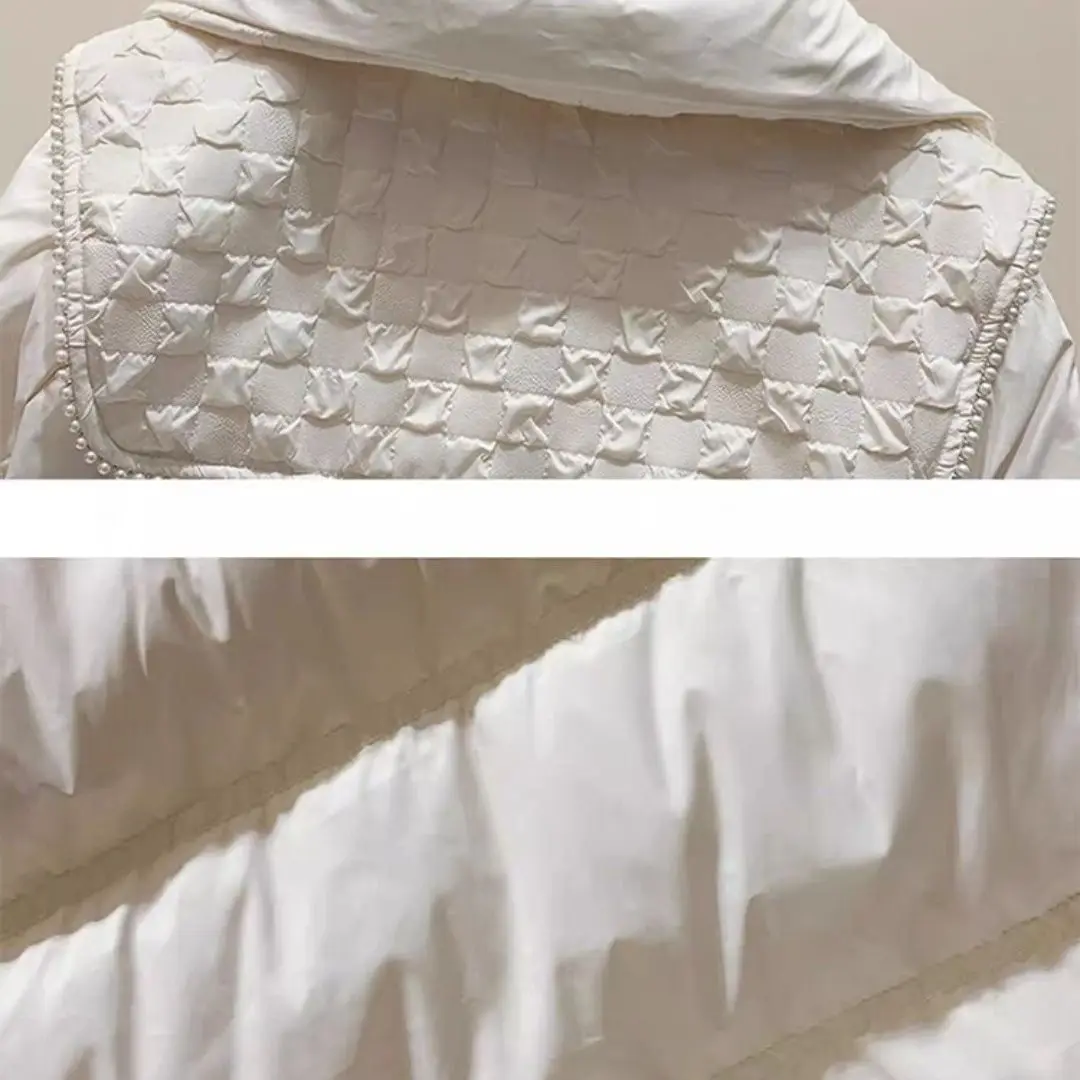 コート ダウンジャケット ミディアム＆ロング 人気 ウエスト 新作 ダックダウン 冬 ニッチ ライト 上質な職人技 レディース服