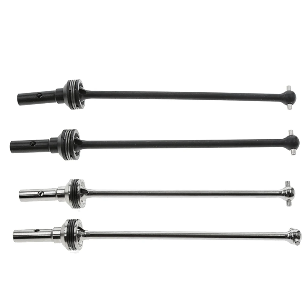 

2Pcs Medium Carbon Alloy Steel Front and Rear universal Drive Shaft CVD for 1/8 Traxxas Sledge RC Car Upgrades Parts Accessories