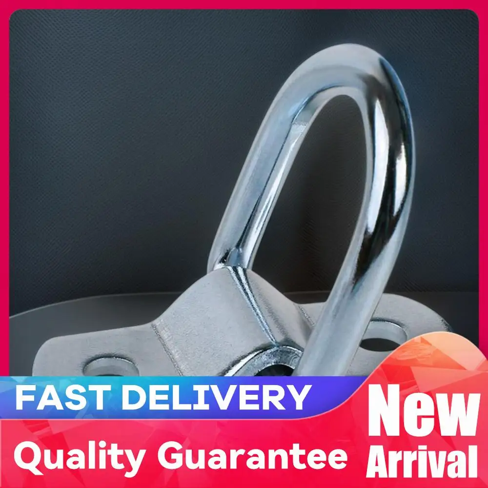4Pcs 3/8 Heavy Duty Anchor Lashing Ring 2400LBS Surface Floor Mount Tie Down Ring for Truck RV ATV Boat Floor Wall Surface Mount