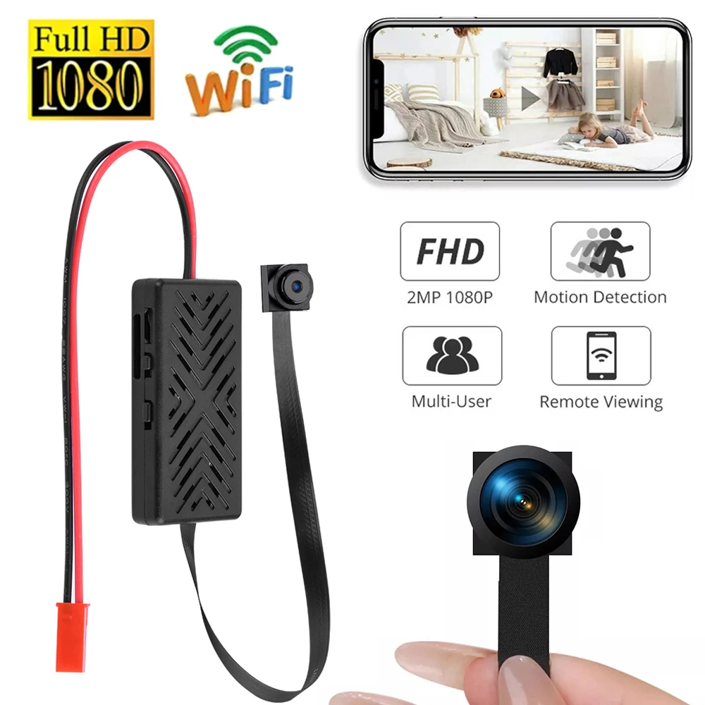 Mini Camera 1080P HD DIY Module Motion Detection Home Security WiFi Camera Video Recorder P2P Wireless Camcorder Remote View