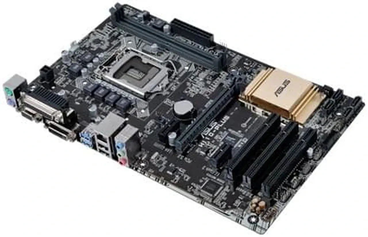 ASUS H110-PLUS Motherboard Intel H110 LGA 1151 Motherboard DDR4 32GB support i3-7100 i3-6100 i5-6400T i5-6600 i7-6700 i7-7700T - view 3