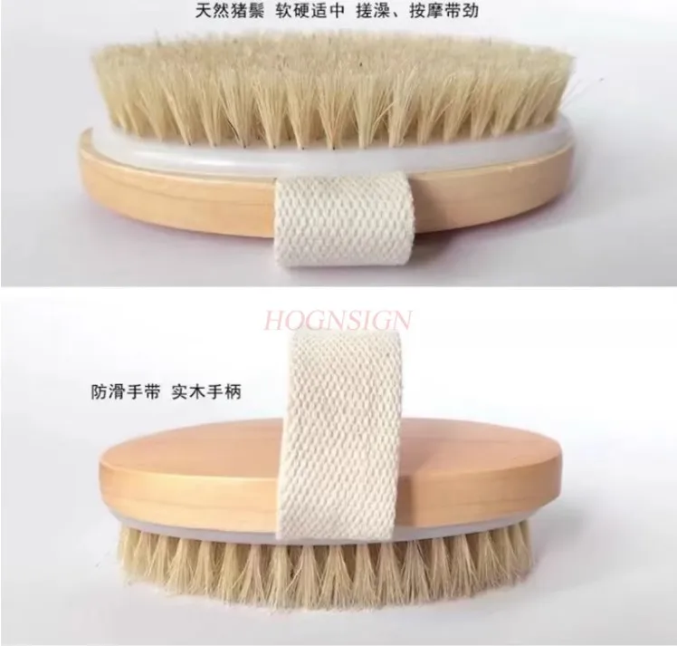 Body Brush - Skin Exfoliating Body Scrub Brush - for Flawless Skin, Lymphatic Drainage, Cellulite Treatment & Blood Circulation