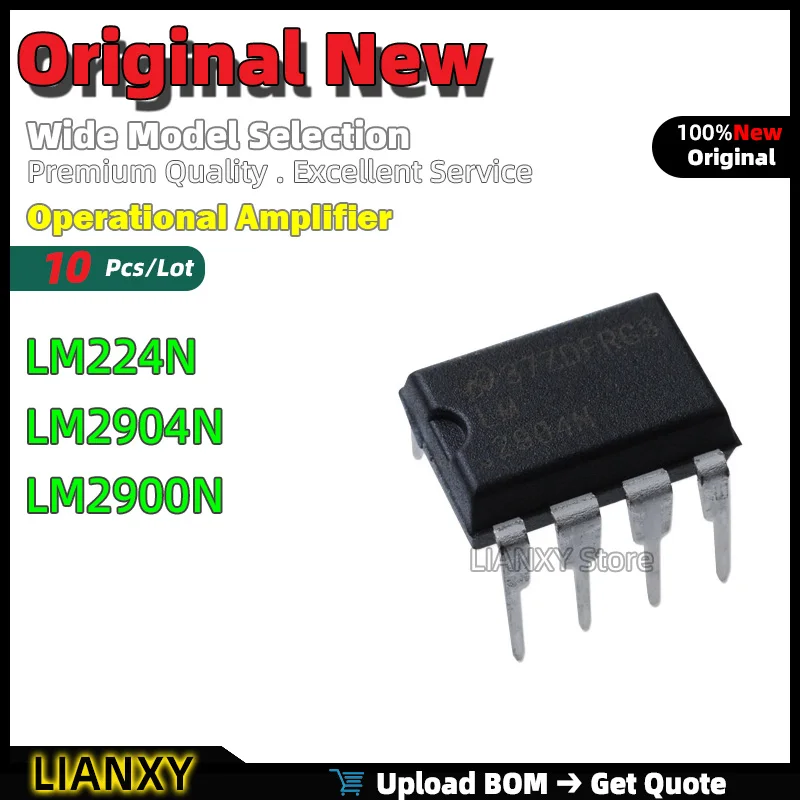 10pcs DIP-14 LM224N LM2904N LM2900N Operational Amplifier New Original