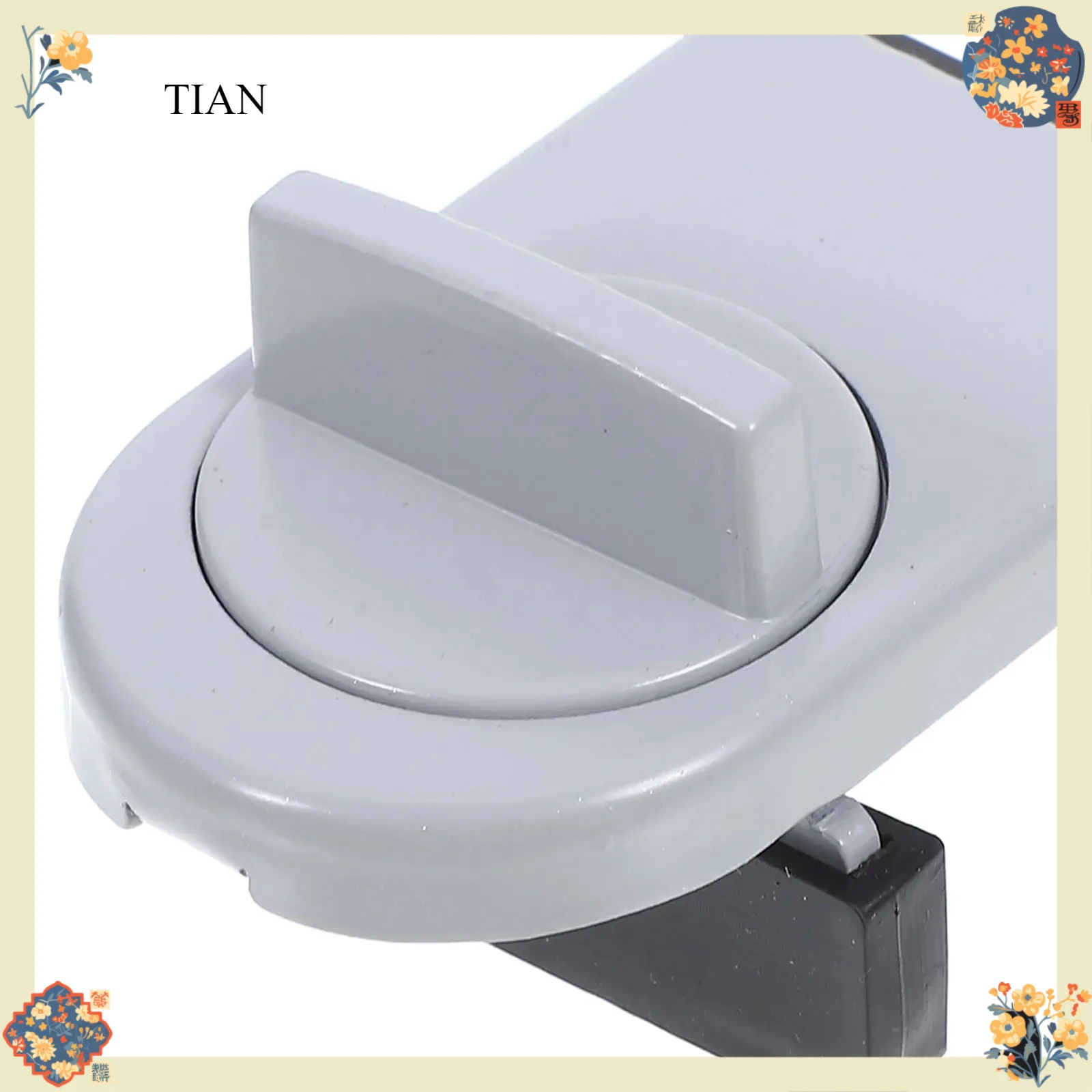TIAN Large Sliding Window Lock Child Proof Safety Restrictor for Sliding Glass Doors Kids Protection Secure Metal Design