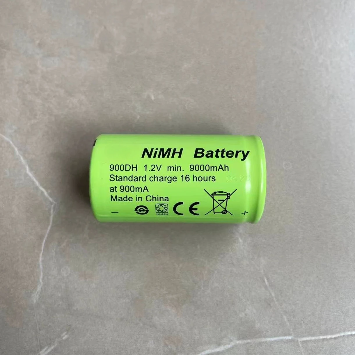 Suitable for gp speedmaster no. 1 9000 mah ultra-large capacity low self-discharge ni-mh rechargeable battery