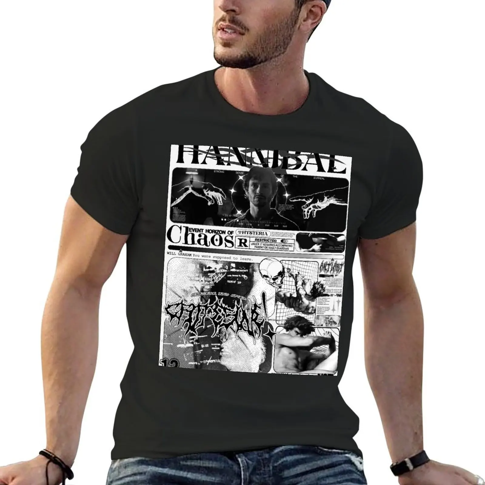 event horizon of chaos - Hannibal T-Shirt vintage t shirts Aesthetic clothing cute clothes mens designer t shirt