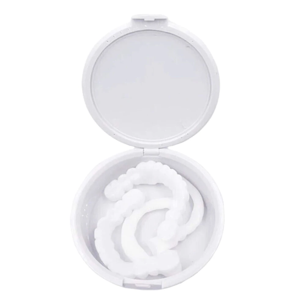 40-10Pairs الأسنان المؤقتة أسنان الرعاية ابتسامة تبييض الأسنان المفاجئة كاب استعادة بثقة ابتسامة العلوي غطاء الأسنان كاذبة #5