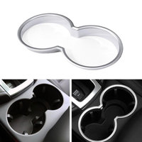 1pc Central Console Water Cup Cover Trim ABS Central Console Water Cup Cover Trim For Porsche For Macan 2015-23 Protective Trim