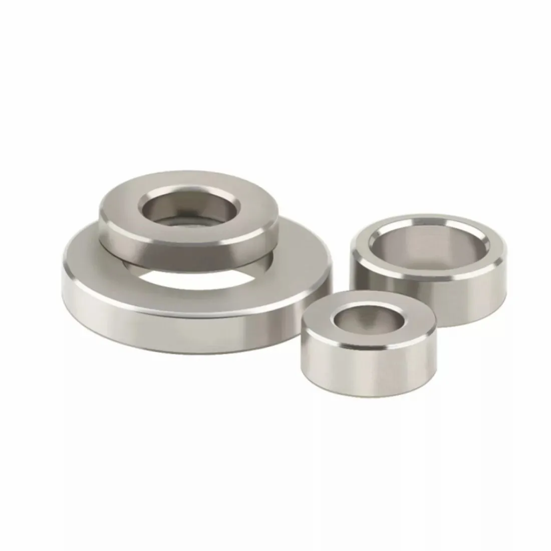 10Pcs M10 M12 Stainless Steel Spacers Standoff Unthreaded Round Bushing Sleeve Washers