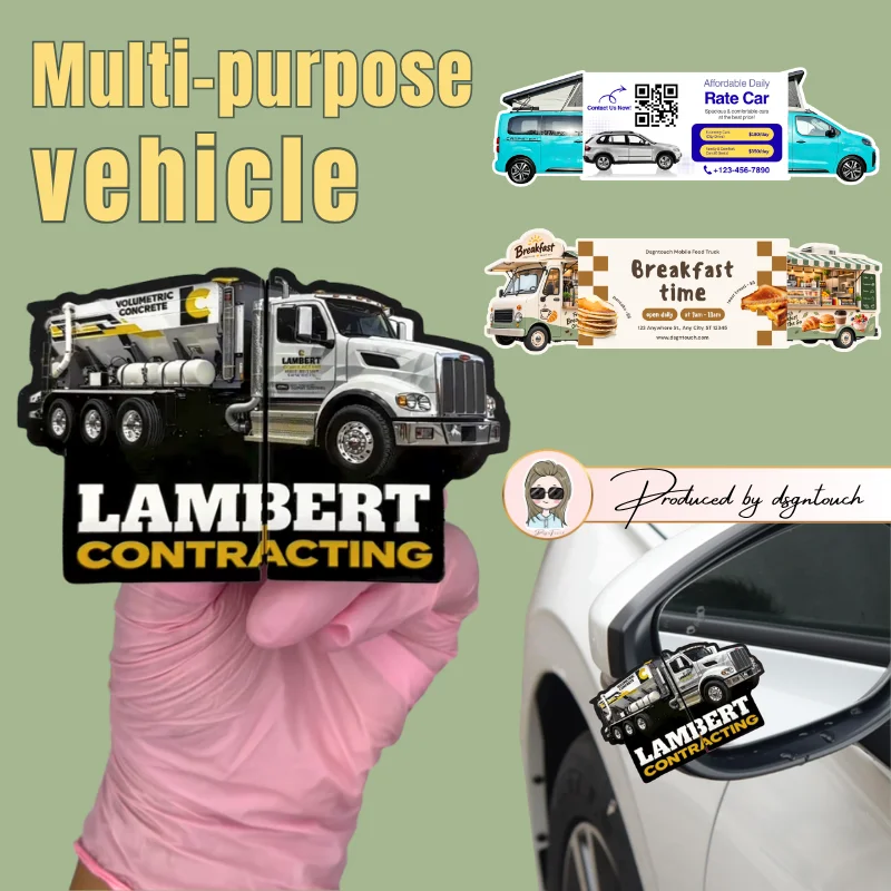 Vehicle Business Cards Custom Printed on 300 gsm Paper with Matte or Gloss Lamination and Free Layout Assistance DsgnTouch