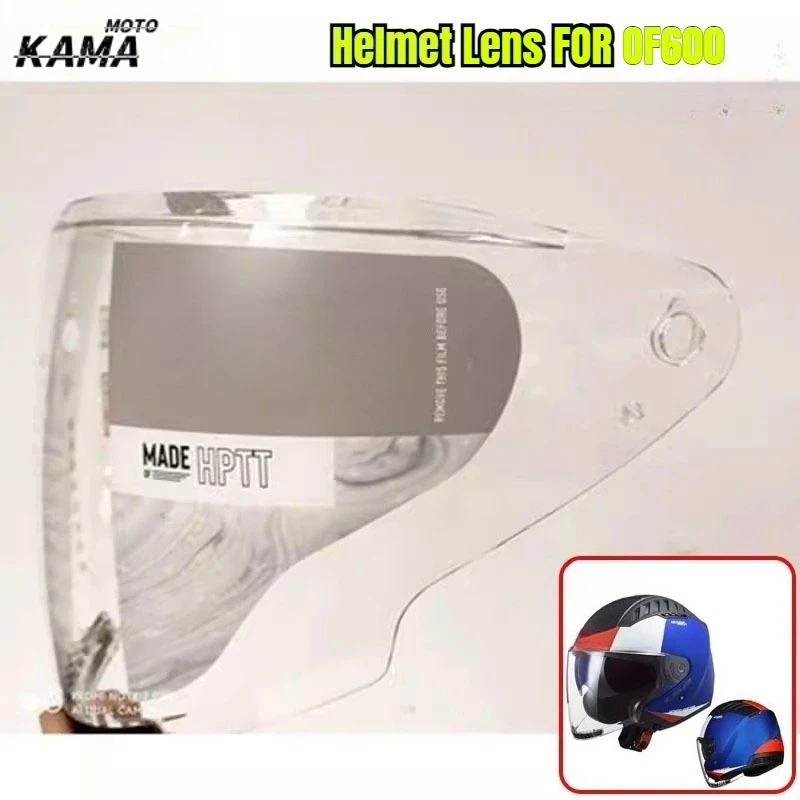 Motorcycle Helmet Visor for LS2 OF600 Dustproof Helmet Lens Accessories Sunglasses Helmet Replacement Parts
