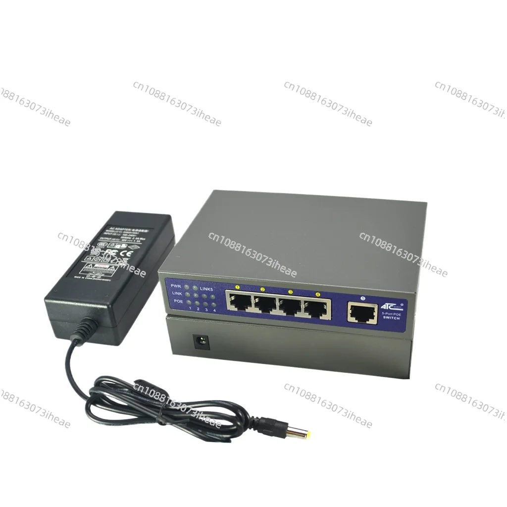 Poe Switch 4 Port P… - image