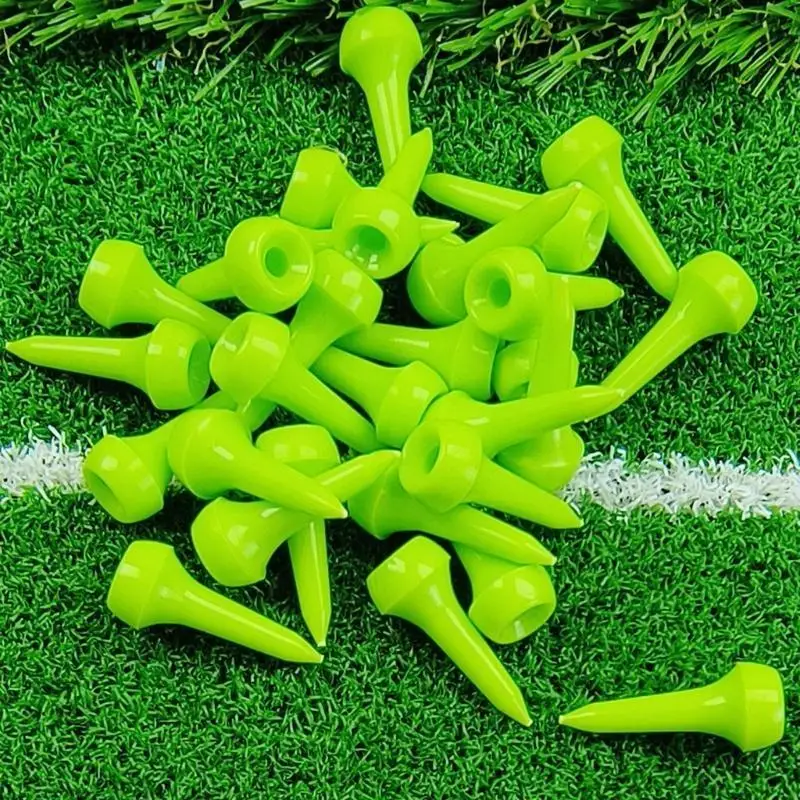 

652F 30Pcs Mushroom Head Golf Tees Portable Golf Training Tool Golf Practice Tees