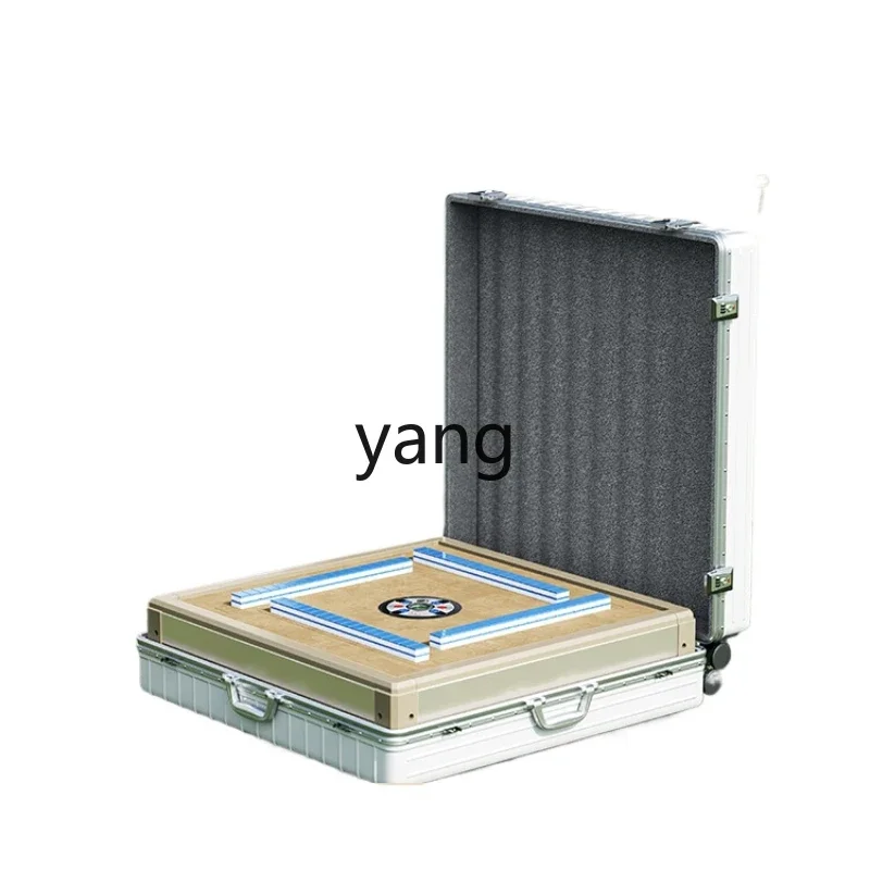CX Outdoor Camping Automatic Mahjong Machine Portable Picnic Mahjong Table Home Travel