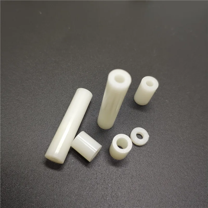 100Pcs M3 M4 M5 Nylon Plastic Rround Pillar Pcb Board Spacer Standoff Non-Threaded Wit Abs Hollow Standoff wasmachine
