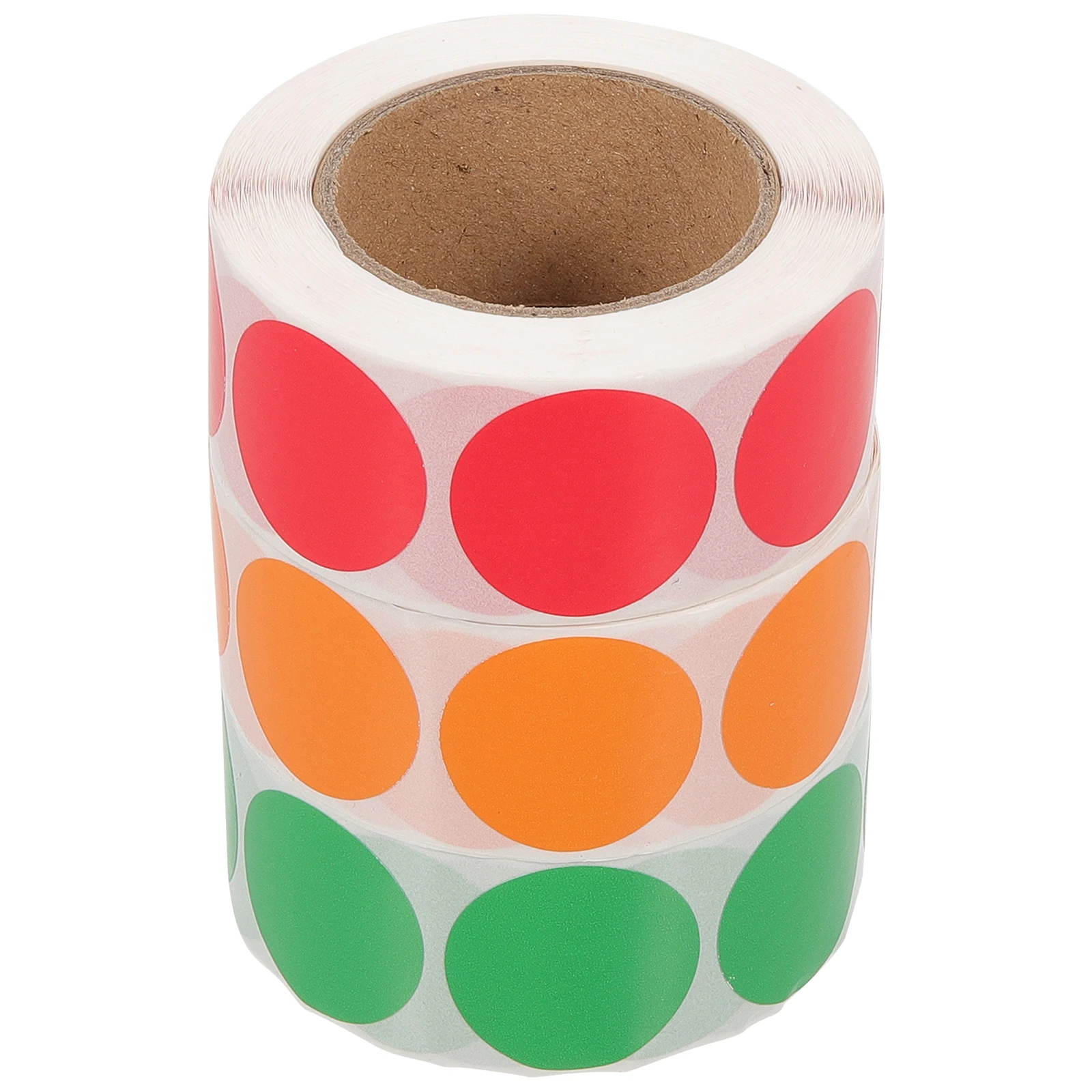 3pcs Traffic Light Stickers 25mm Round Self adhesive Dot Labels for Coding Sorting Gifts Envelopes Packages Premium Material