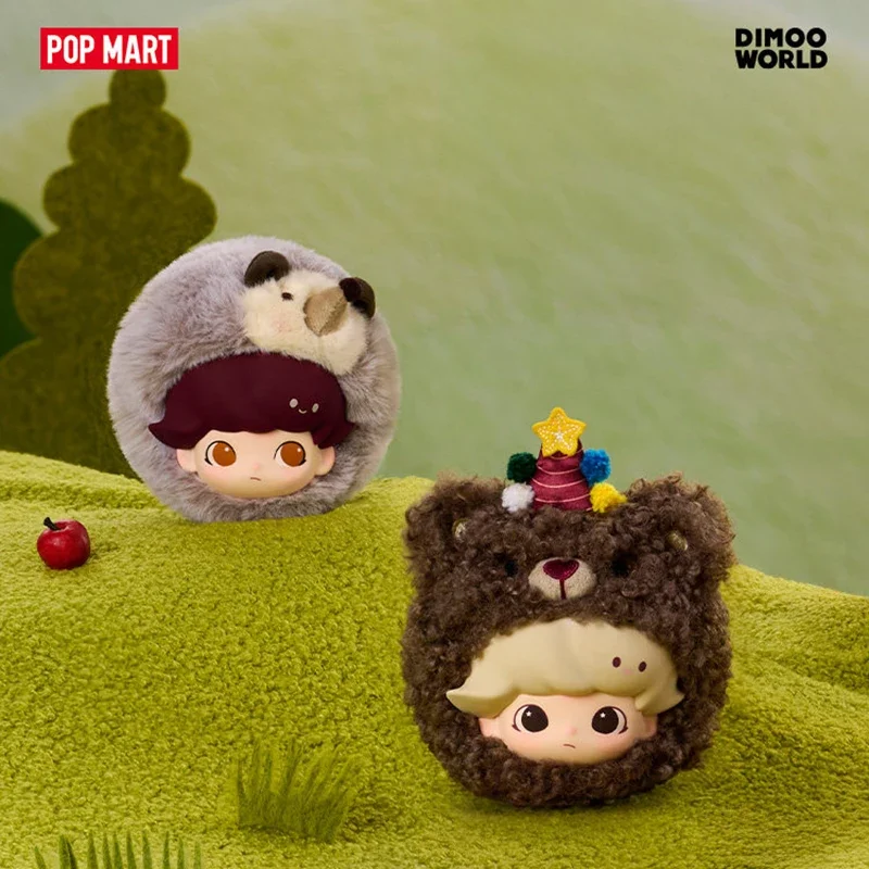 

POP MART DIMOO The Secret Theatre Club Series Earphone Case Blind Box Mystery Box Toys Kawaii Ornaments Figurines Home Decor