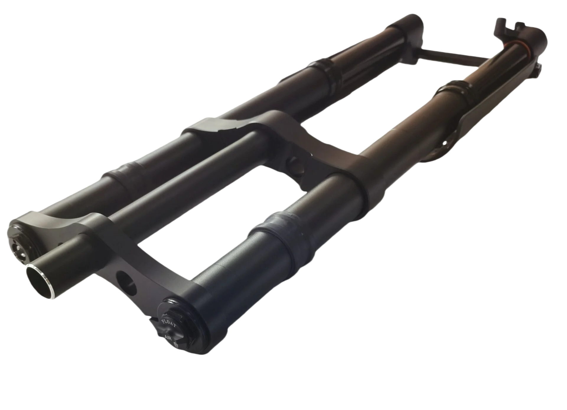 LVCO EBike 20 Pollici Forcella Ad Aria Sospensione 135 MILLIMETRI Asse Snow Bike Downhill Doppia Corona Ammortizzatore Grasso Bicicletta Forcelle Invertite