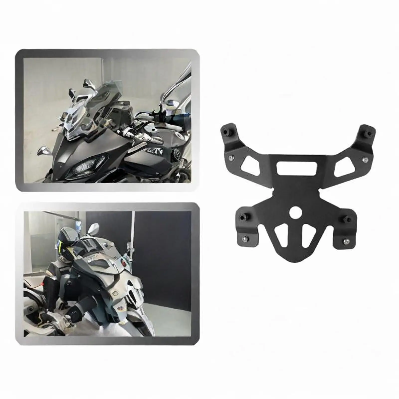 

Windscreen Extension Mount Motorcycle Bracket Durable Aluminum Frame Parts for Yamaha Tracer 9 GT 900 Modification