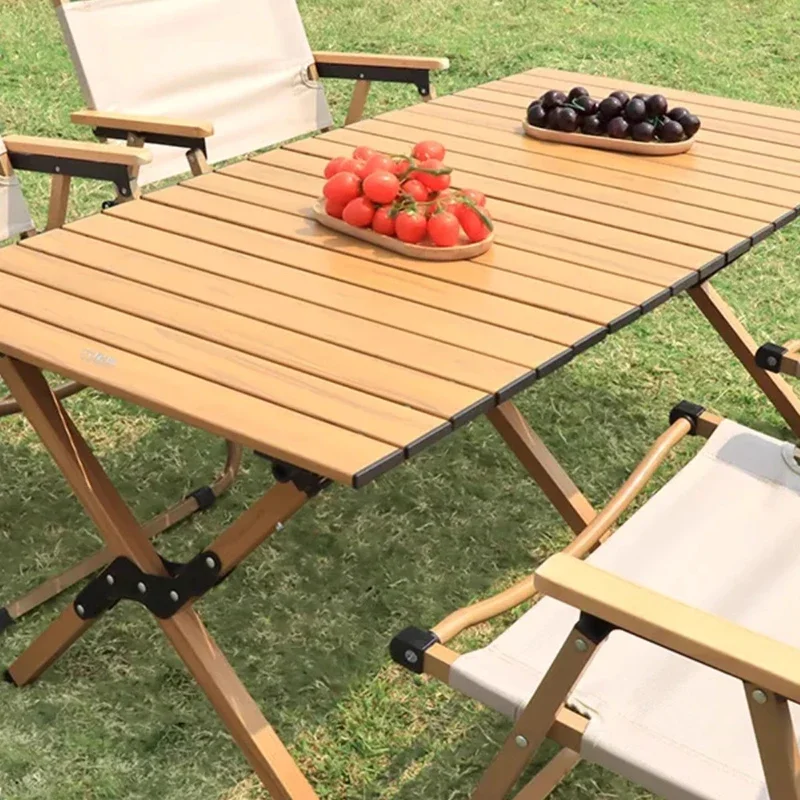 

Portable Folding Outdoor Tables Lightweight Parasol Coffee Mesas Aluminum Outdoor Tables Camping Picnic Furniture Muebles FYOT