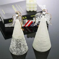 Angel Decoration Nordic Modern Simple Ornament Fashion High Borosilicate Glass Wings Study Living Room Home Creative Decoration