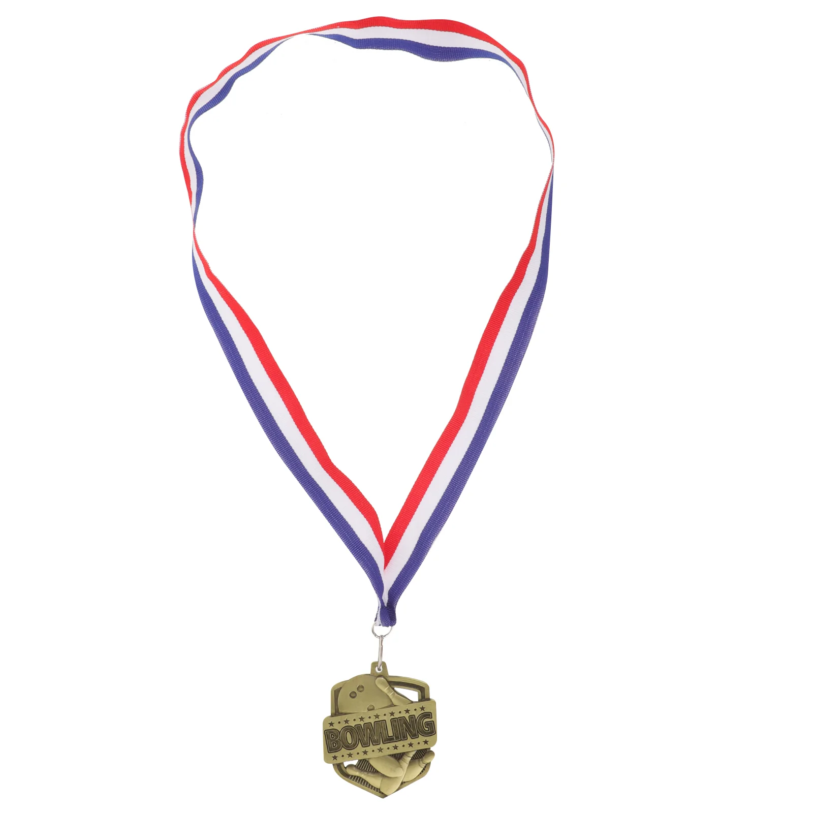 

Bowling Competition Award Medal Hanging Sports Meeting Award Round Medal Gold Winners Medals Game Sports Prize Awards