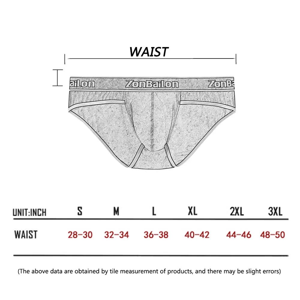 Jinshi Mens Underwear Sexy Bikini Briefs Men Briefs Black Short Underpants U-cover Design