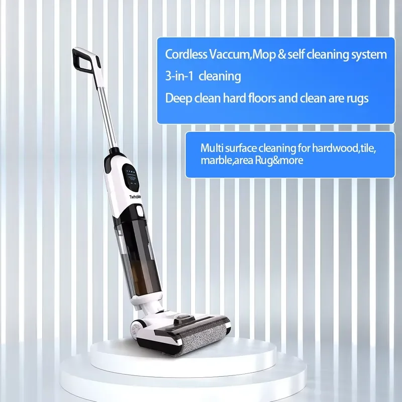 High Suction Vacuum Cleaner for Kitchen Bathroom Living Room Multi Surface Wet Dry Washing Machine Portable Home Cleaning