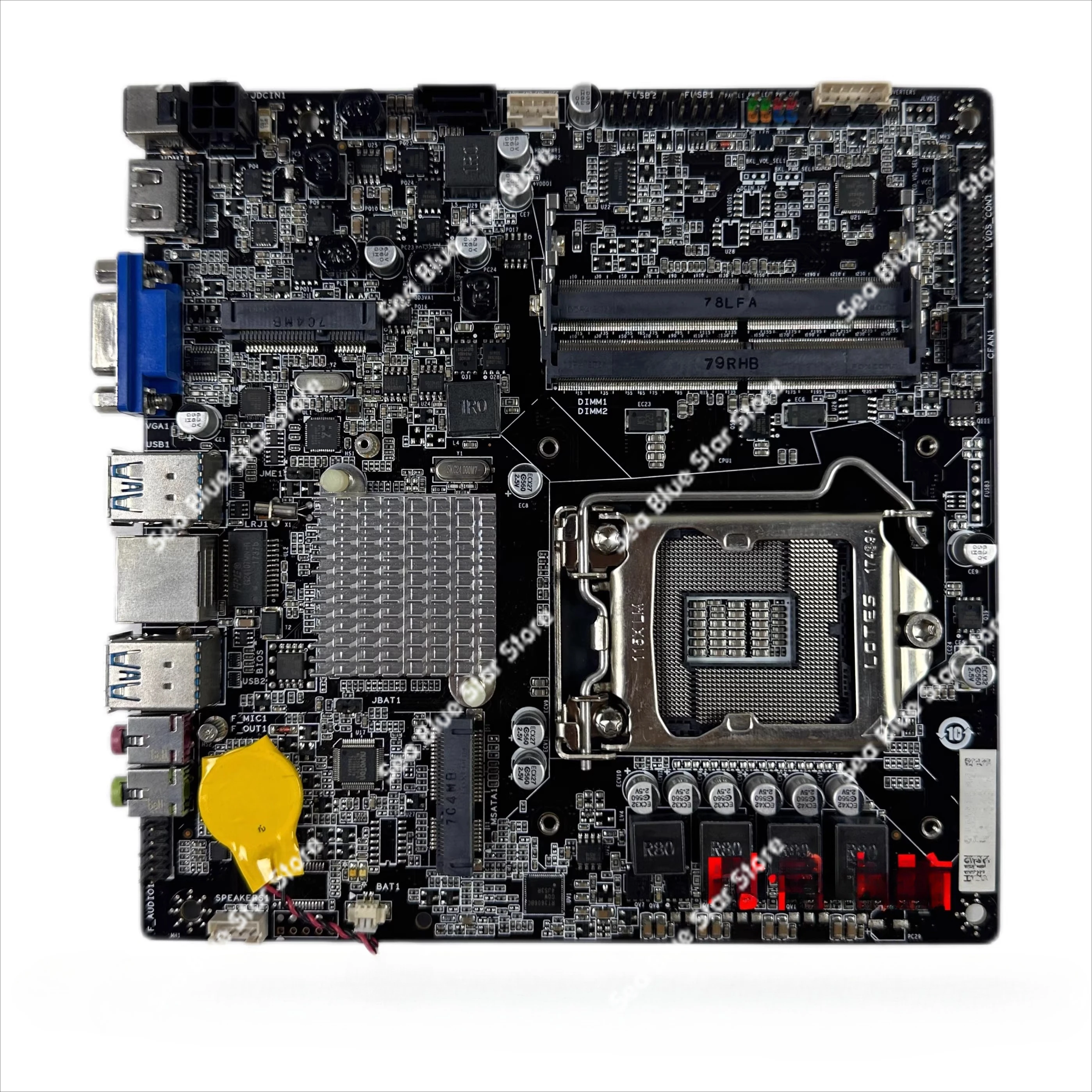 carte-mere-integree-jw-h110i-1151-6eme-et-7eme-generation-alimentation-lvds-12v-19v-ddr4-carte-mere-industrielle-itx