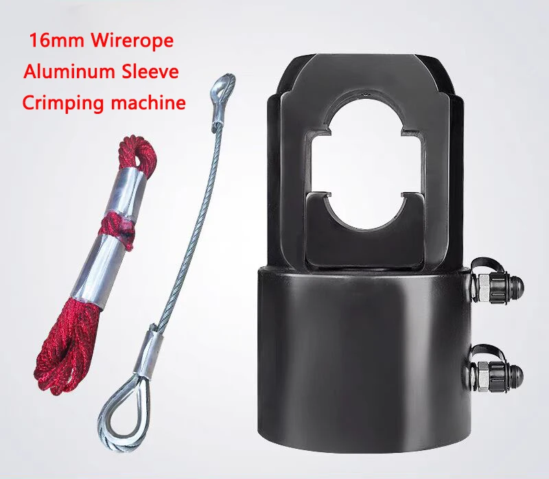 

16mm Wirerope Aluminum Sleeve Crimping machine Electric Hydraulic Nylon Rope Steel Wire Ropes Aluminium Sheath Crimping machine