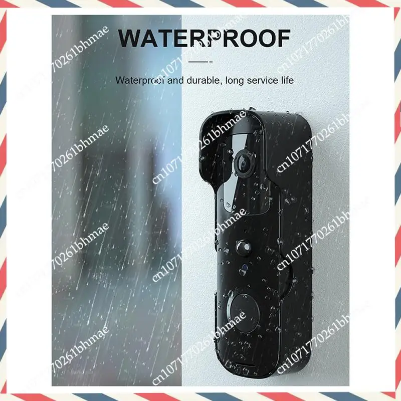 -A21Z Tuya Smart Video Doorbell Waterproof Night Vision Door Viewer 1080P FHD Camera Digital Visual Intercom WIFI Door Bell