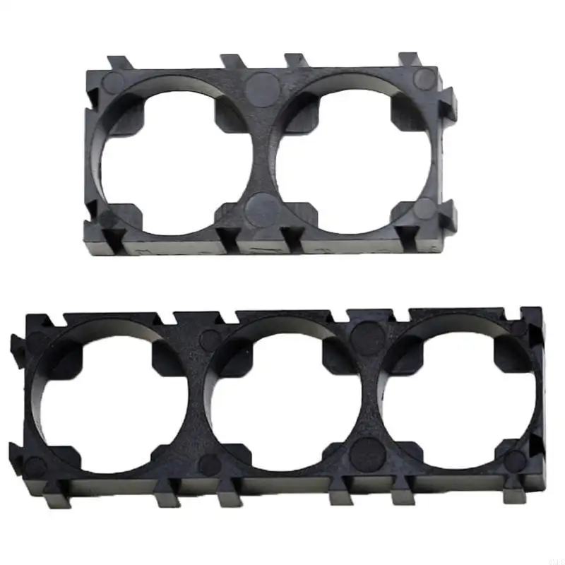 Pack of 10 21700 Lithium Cell Double Battery Holder Bracket ABS Fixing Accessories